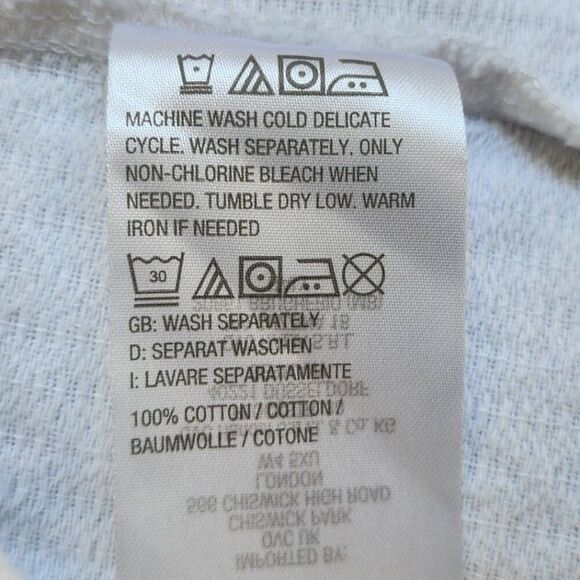 Women's XXS Isaac Mizrahi Quilted Jacket | White | Snap Button Down | Crew Neck - Picture 12 of 13